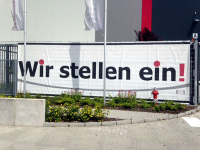 Banner in übergröße drucken